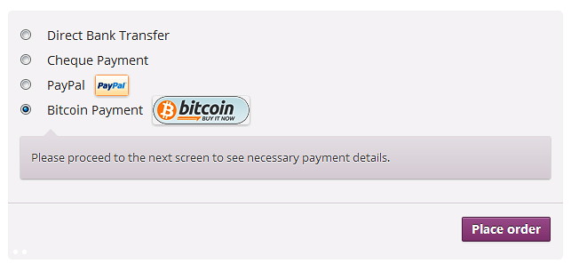 Bitcoin Payments for WooCommerce
