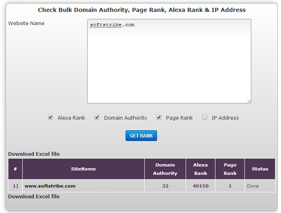 page authority checker