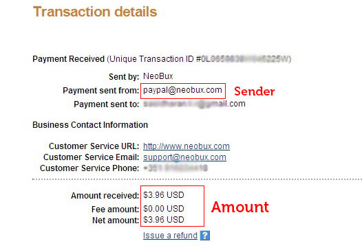 NeoBux payment proof