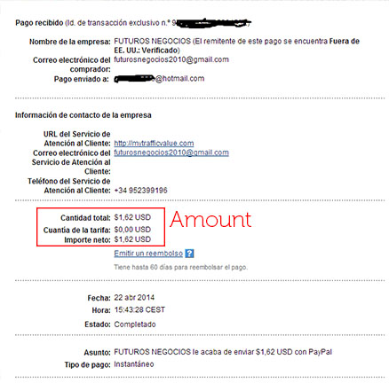 Paidverts Payment Proof