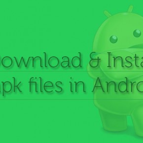 download and install Android apk files