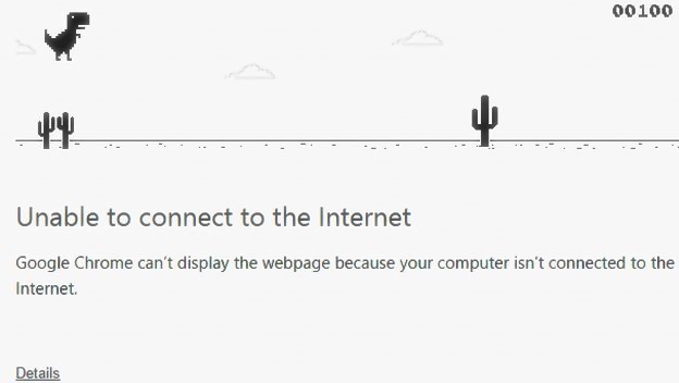 Chrome's offline game