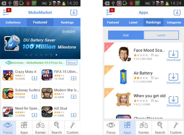 MoboMarket – An Outstanding Substitute to the Google Play Store