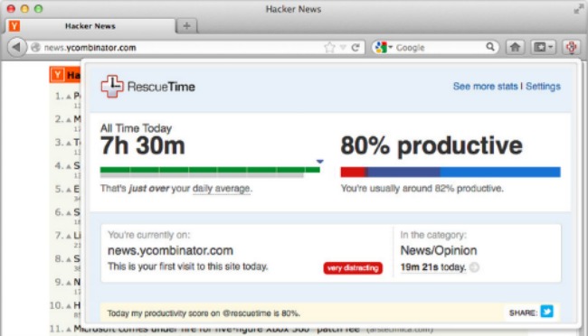 firefox-rescuetime