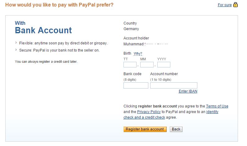 Linking Payoneer Euro Payment Service with PayPal German Account