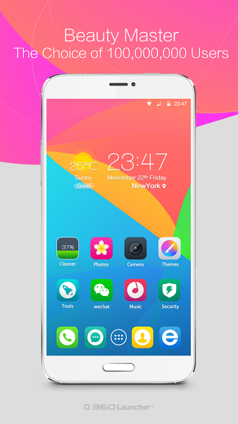 360 Launcher－Fast, Free Themes v7.1.2 .apk File