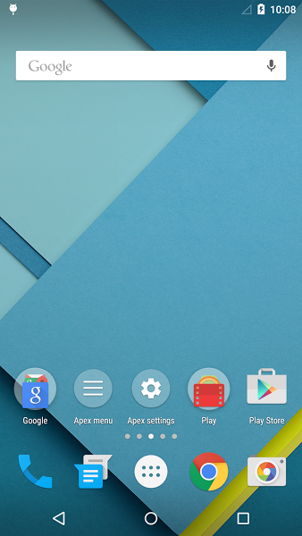 apex launcher pro 3.1.0