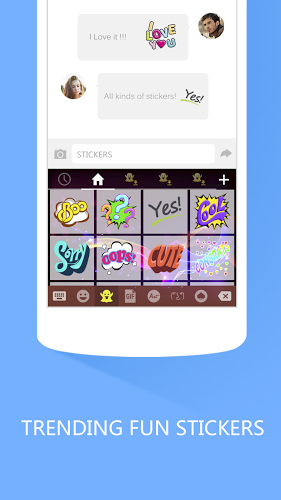 Emoji Keyboard + GIF Emoticons v3.8.4 .apk File