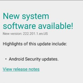 Security Updates Android Moto X