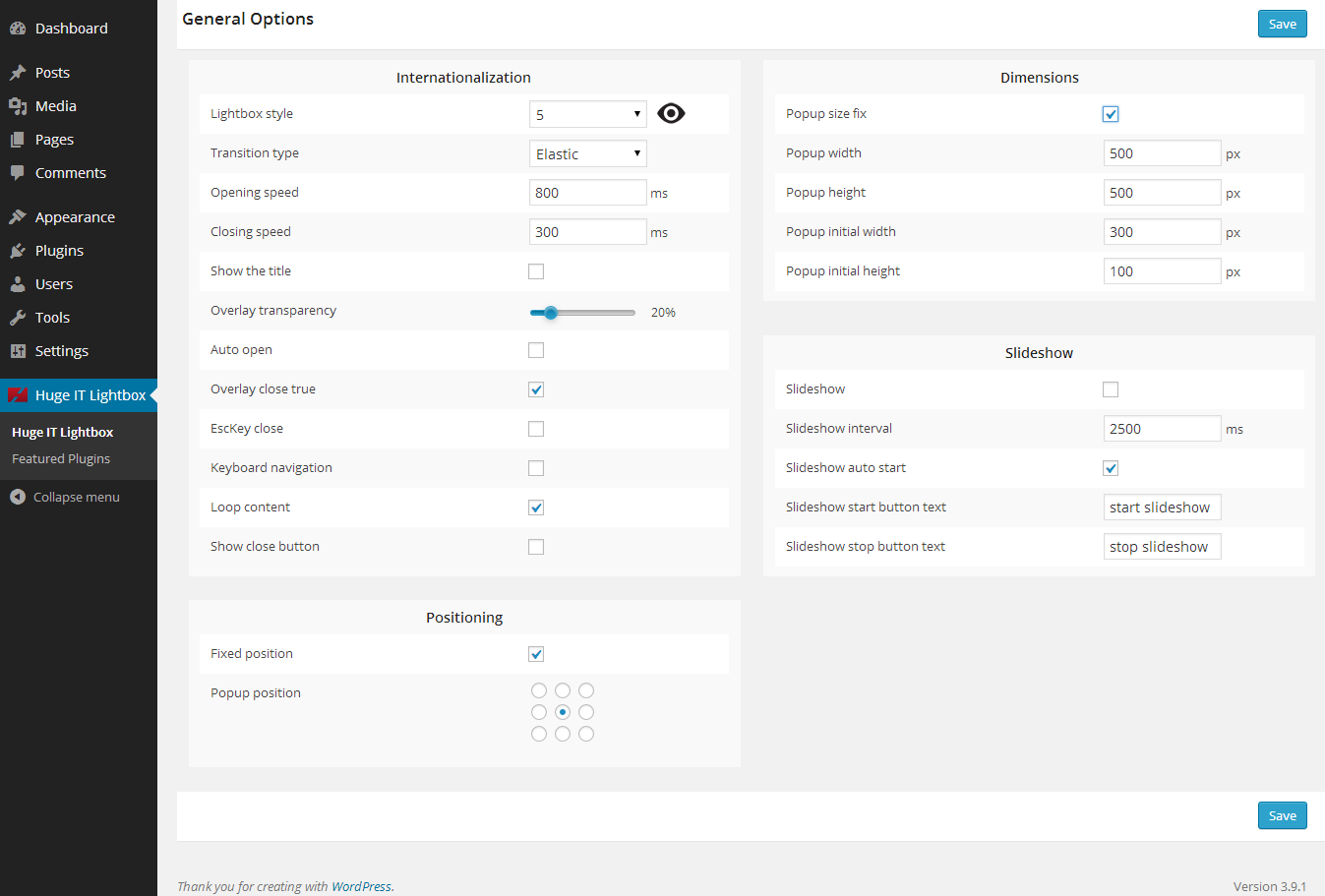 settings-page-lightbox-wordpress-plugin