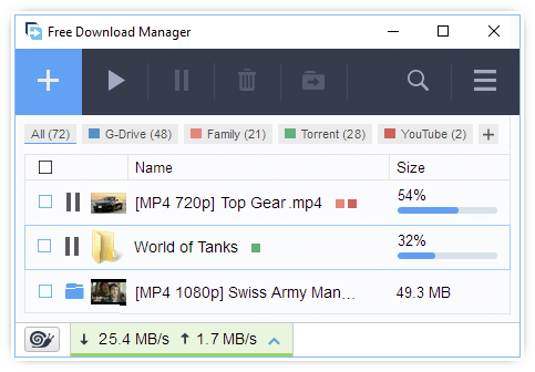 IDM + uTorrent (2 in 1 Free Download Manager)  Softstribe