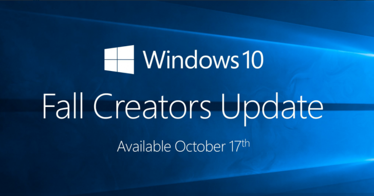 The Windows 10 Fall Creators Update (Release date)