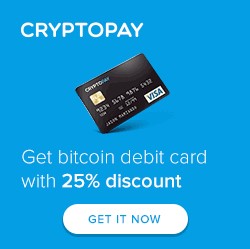 How to get Bitcoin Debit Card (Cryptopay)