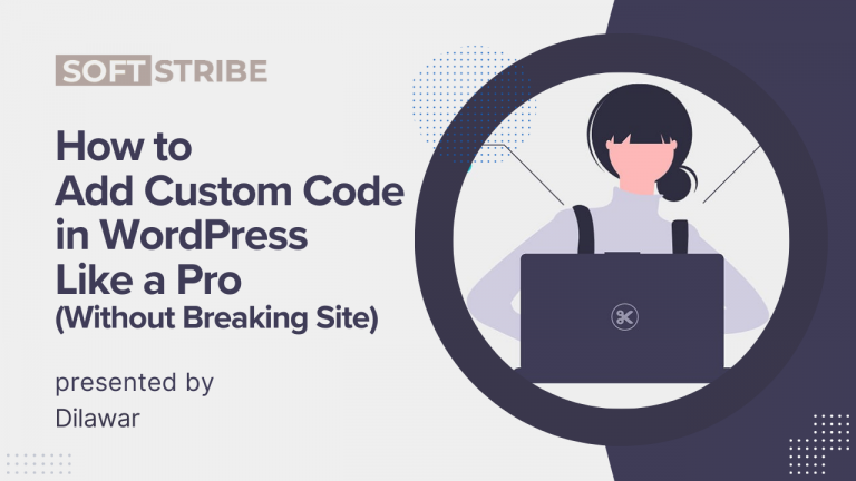 Custom code in WordPress