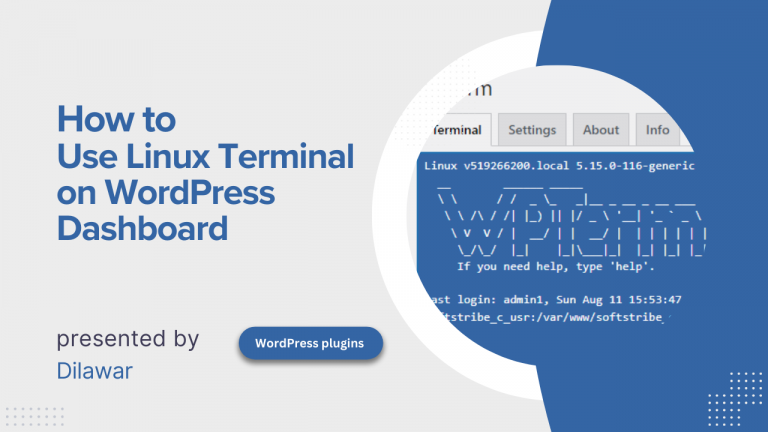 How to Use Linux Terminal in WordPress Dashboard