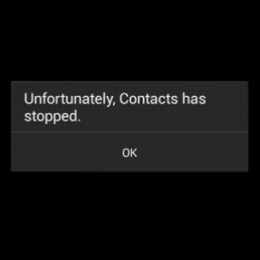 Unfortunately app has been stopped