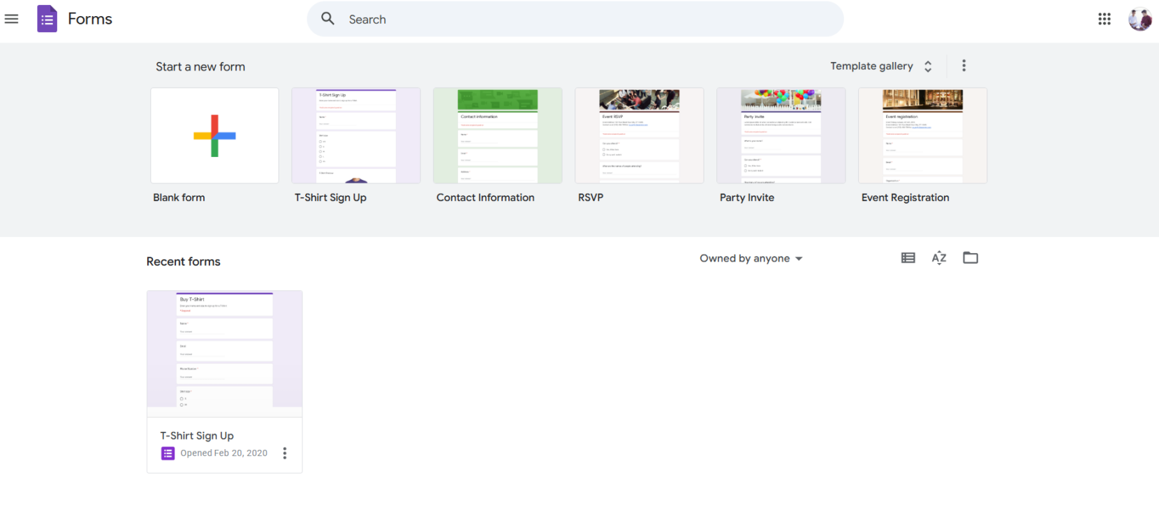 Google Forms alternative for Typeform