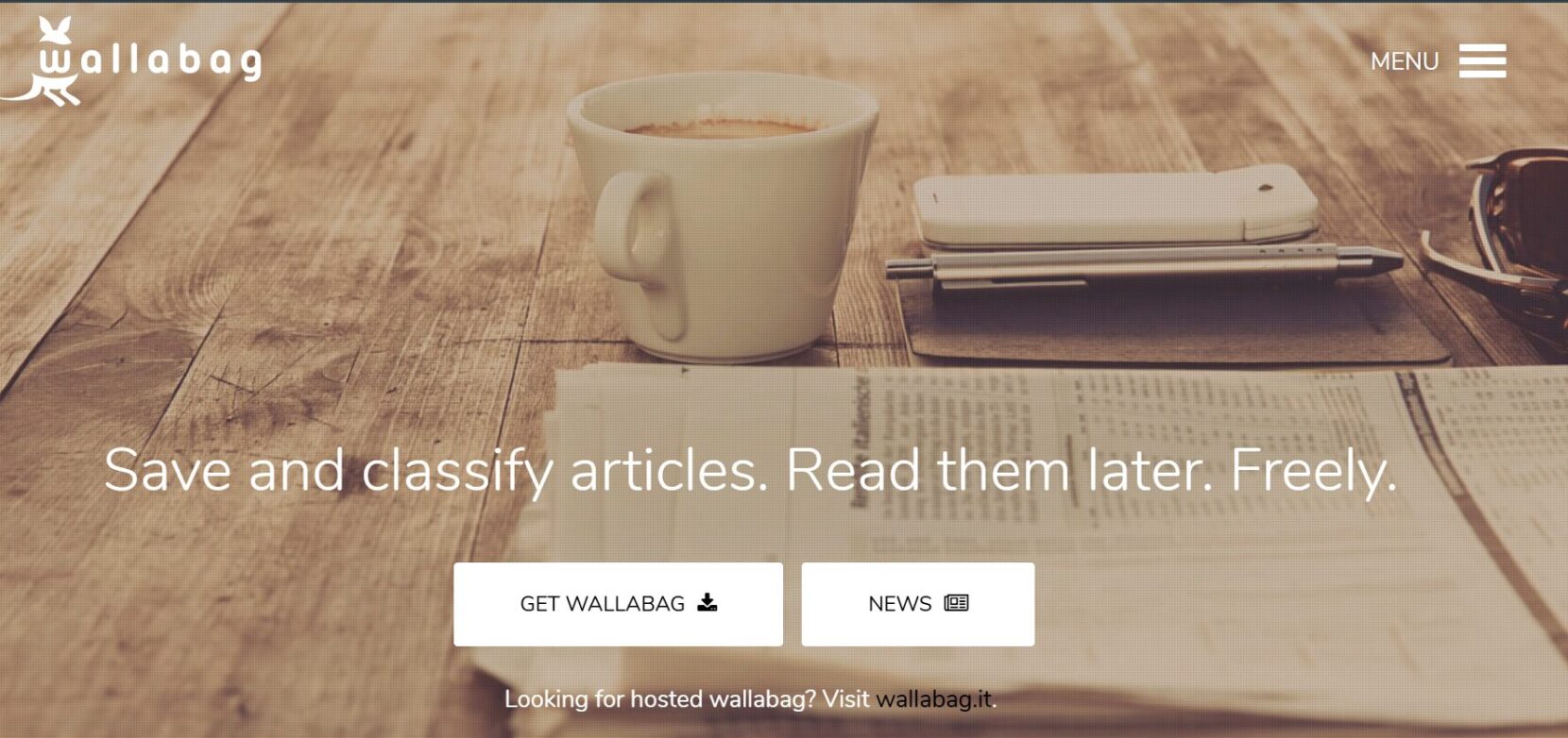 Wallabag Alternative for Instapaper