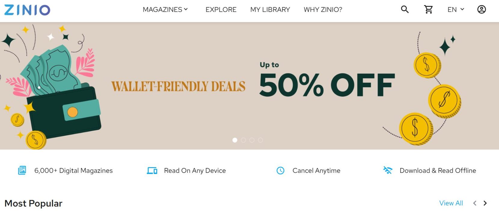 Zinio Alternatives for PressReader