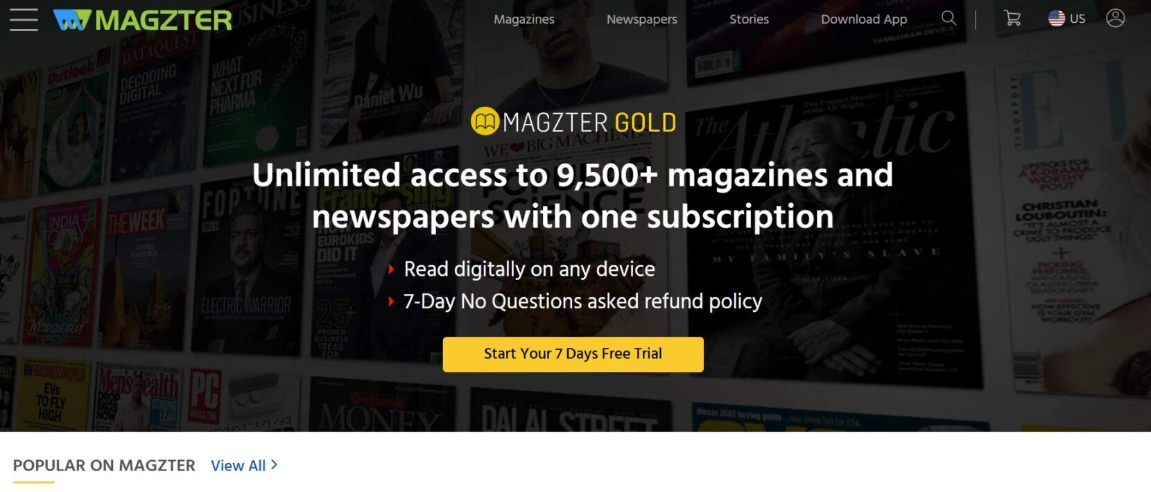 Magzter Alternatives for PressReader