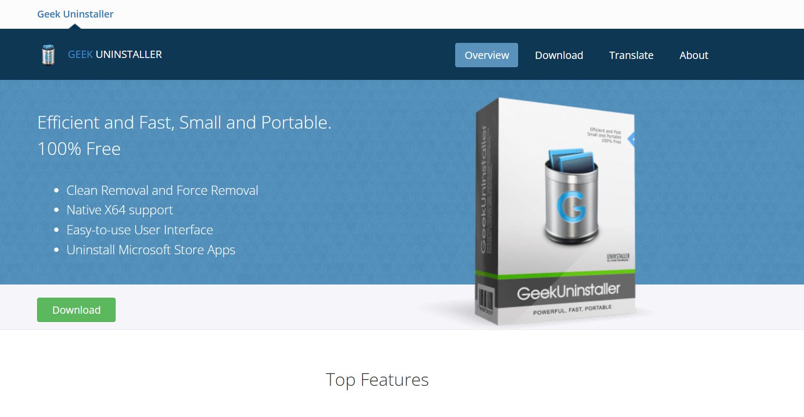 Geek Uninstaller is yet another alternative to Revo Uninstaller