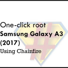root Samsung Galaxy A3 (2017) chainfire