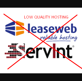servint and leaseweb